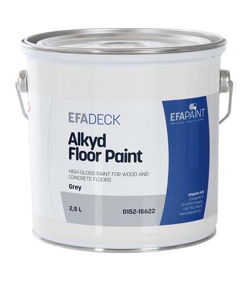 EFAdeck Alkyd Floor Paint grey 2,5L