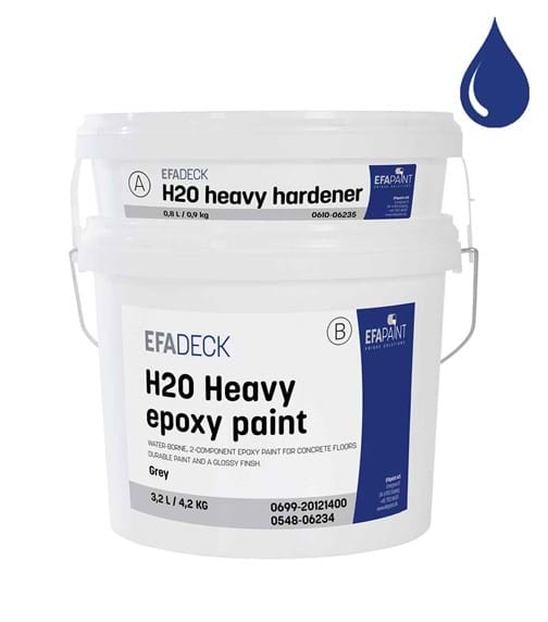 EFAdeck H2O Heavy Epoxy Paint 4L